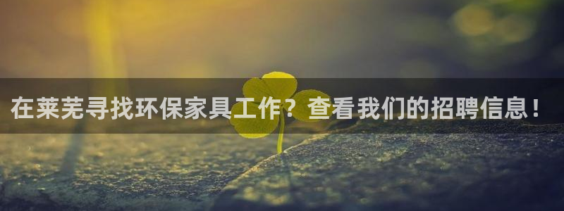 杏耀平台注册入口：在莱芜寻找环保家具工作？查看我们的招聘信息